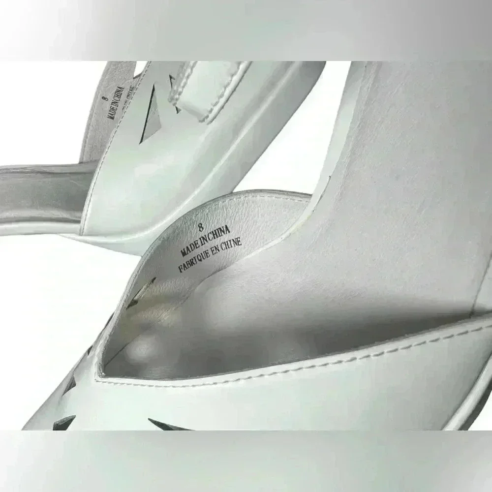 Jeffrey Campbell White Maxxed platform, Mary Jane size 8 $115 Brand New
